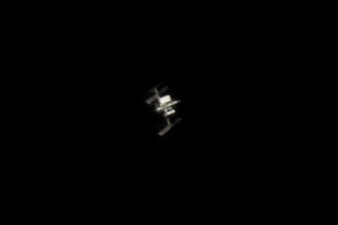 ISS, 27.5.2018, Aufnahme Thomas Hänel