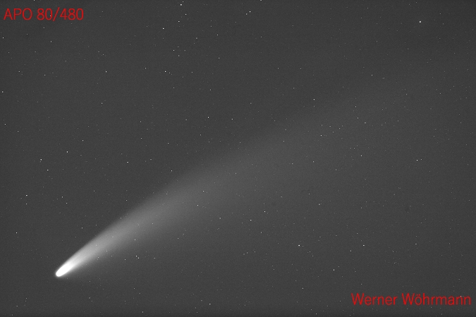 Komet C/2020 F3 Neowise,14.7.2020, Aufnahme: Werner Wöhrmann