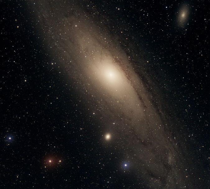 M31-Andromedanebel, 11. HuTT, Aufnahme: Burkhard Lührmann, September 2018