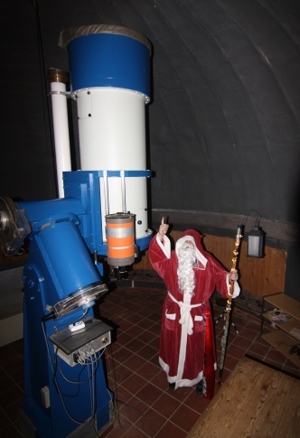 Nikolaus in der Sternwarte 2018 (für mehr aufs Bild klicken)