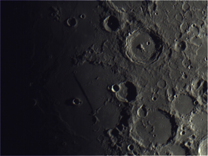 Mond, Lange Wand, Aufnahme: Werner Wöhrmann, 26.5.2019