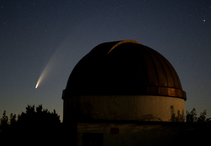 Komet C/2020 F3 Neowise,12.7.2020, Aufnahme: Andreas Hänel