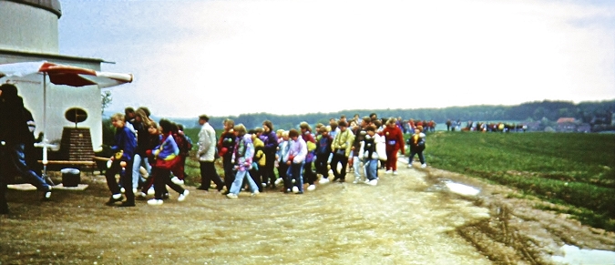 Einweihung der Sternwarte des NVO, ca. 1991
