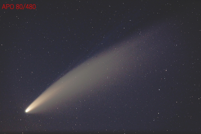 Komet C/2020 F3 Neowise,13.7.2020, Aufnahme: Werner Wöhrmann