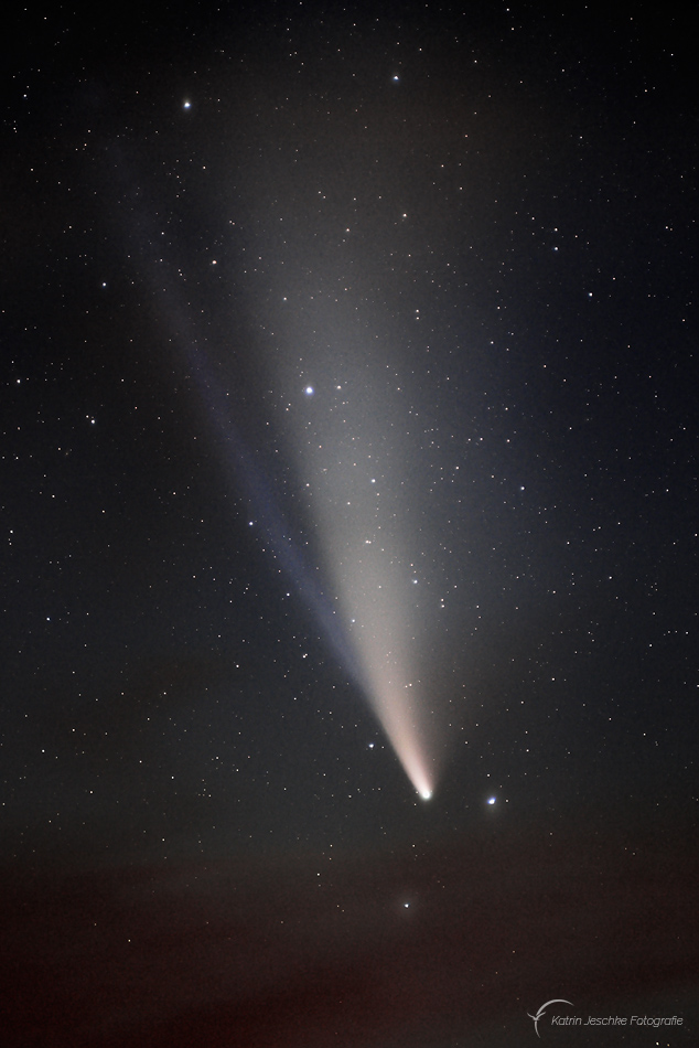 Komet Neowise, 18.7.2020, Aufnahme: Katrin Jeschke