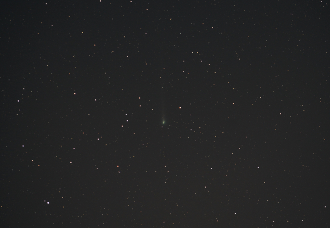 Komet C/2021A1 Leonard, 9.12.2021, Werner Wöhrmann
