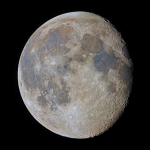 Mond am 13.02.2017, Aufnahme: Jörg Große-Kracht