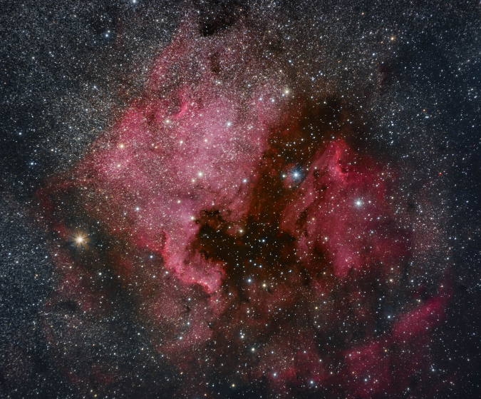 NGC7000-Nordamerikanebel, Sept. 2020, Aufnahme: Jörg Große-Kracht