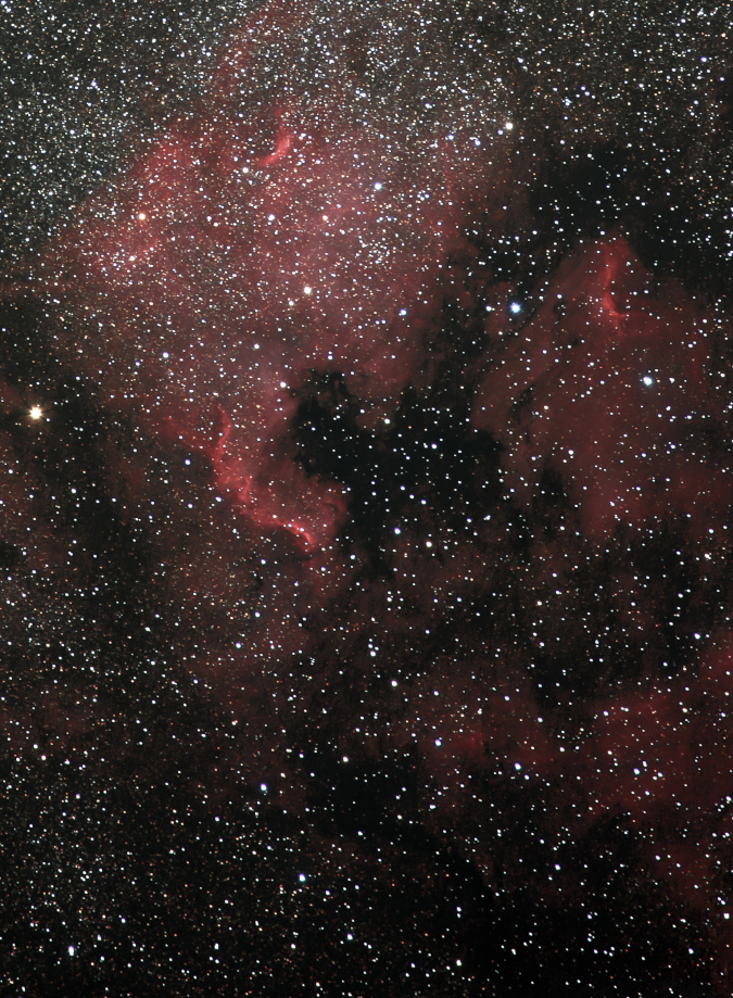 NGC7000-Nordamerikanebel, Aug. 2020, Aufnahme: Thomas Grunge