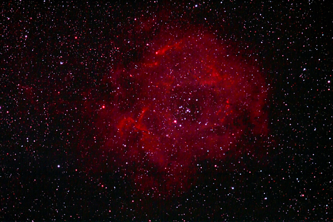 Rosettennebel NGC 2237, 24.3.2020, Werner Wöhrmann